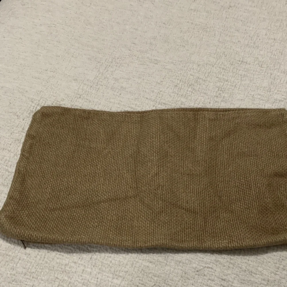 Restoration Hardware brown linen Accent Pillow cover - Picture 7 of 7